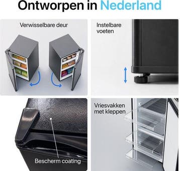 2dekans | Joula Tafelmodel Vriezer - Vrijstaand Mini / Klein, Witgoed en Apparatuur, Ophalen of Verzenden, Zo goed als nieuw