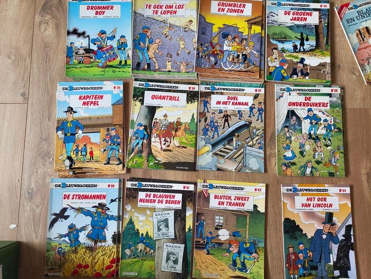 De Blauwbloezen | Stripboeken | Veel titels | Cauvin Lambil, Boeken, Stripboeken, Gelezen, Verzenden