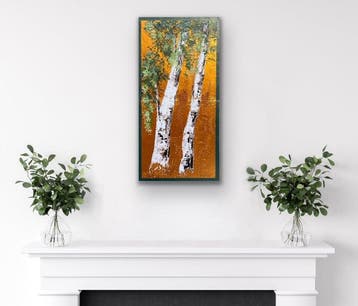 Andrea Krauß - Golden Ground_ 21 (Handpainted, ready to