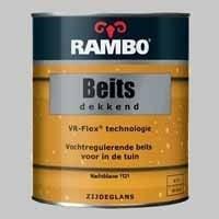 10 x Rambo Beits Dekkend Monumentenwit 1111 Zijdeglans - 0,7, Verzenden, Nieuw
