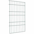 vidaXL Vijverhekken Set 8 pcs Groen 50 x 80 cm Staal, Verzenden, Nieuw, IJzer