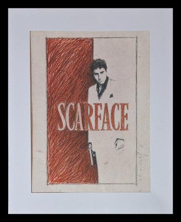 Emma Wildfang - Scarface - Series -Icons on Paper, Nieuw