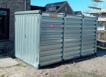 Opslagcontainer huren Rotterdam aan huis, Opslag