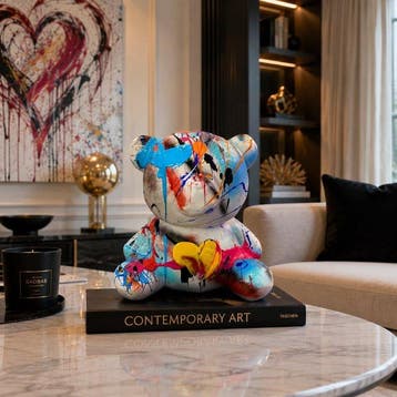michele socionovo - Teddy Amour Abstrait, Antiek en Kunst