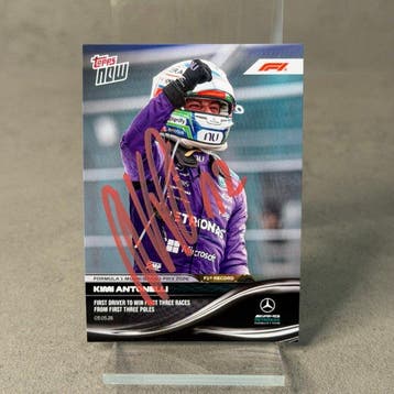Mercedes - Topps Now - Miami GP 2026 3rd consecutive Formula, Nieuw
