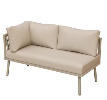 2-Zits Loungeset Touw met Tafel & Kussens, Tuin en Terras, Tuinbanken, Verzenden, Nieuw