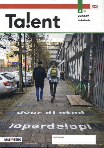 9789402069488 Talent MAX 3 vmbo-gt Leerwerkboek B, Boeken, Verzenden, Zo goed als nieuw, Malmberg-Max