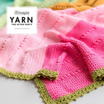 Haakpatroon Deken Sugar Pop Throw met kleurblokken van Cot, Ophalen of Verzenden, Nieuw