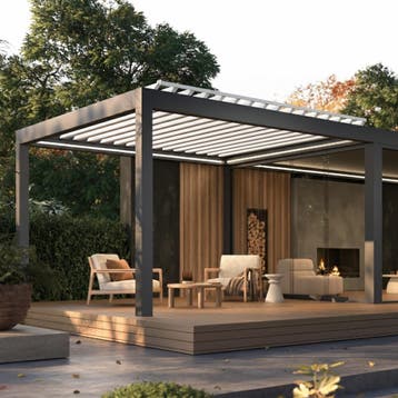 Deponti Aluminium Terrasoverkapping Pinela Delight, Nieuw