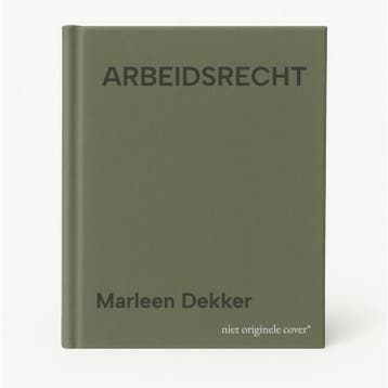 ARBEIDSRECHT - Marleen Dekker 9789024414383, Verzenden, Gelezen, Marleen Dekker