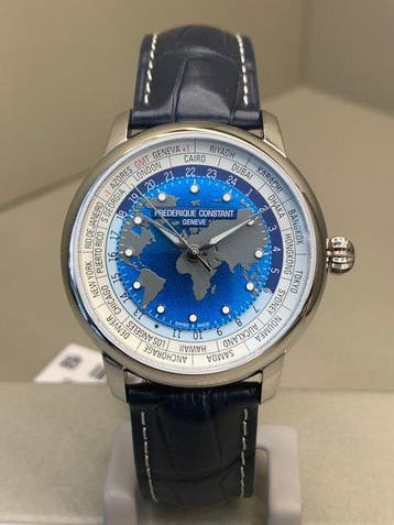 Frédérique Constant - Manufacture Classic Worldtimer -, Nieuw