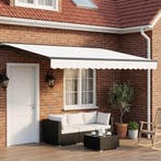 vidaXL Elektrisch Uittrekbaar Zonnescherm 5 × 3,5 m, Tuin en Terras, Zonneschermen, Verzenden, Nieuw