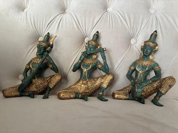 Theppanom musicians - Beeld - Thailand (Zonder minimumprijs)