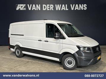 Volkswagen Crafter | 2.0 TDI 141pk L3H2 L2H1 Euro6 Airco |, Gebruikt, Euro 6, Volkswagen, Wit