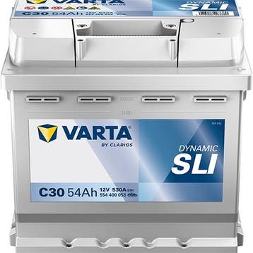 VARTA C30 Dynamic SLI accu | 554 400 053 | 12V 54Ah 530A, Ophalen of Verzenden, Nieuw