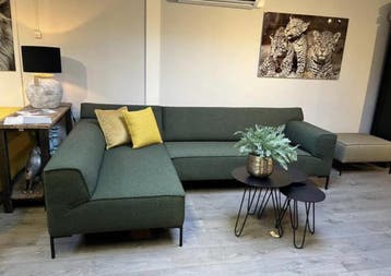 Design on Stock Bloq Monza 55, Huis en Inrichting, Banken | Bankstellen, 250 tot 300 cm, Hoekbank, 75 tot 100 cm, Zo goed als nieuw