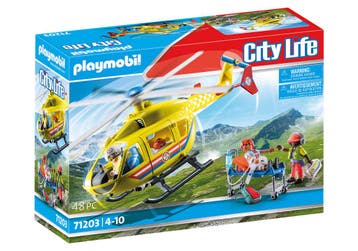 Playmobil City Life Reddingshelikop van €49,99 voor €24,99, Ophalen of Verzenden, Nieuw
