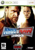 WWE Smackdown vs Raw 2009 (Xbox 360 Games), Ophalen of Verzenden, Zo goed als nieuw