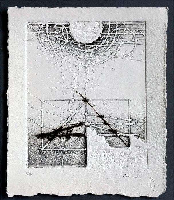 Walter Valentini (1928) - Le misure, il cielo, Antiek en Kunst, Antiek | Overige Antiek