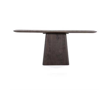 Sidetable Aron 180x40cm - bruin | Eleonora, Ophalen of Verzenden, Nieuw