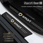 SMART ForFour dorpel bescherm sticker 4 deurs CARBON, Nieuw