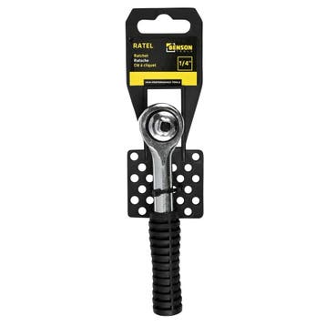Benson Omkeerbare ratel - Ergonomisch handvat - 125 mm -..., Ophalen of Verzenden, Nieuw