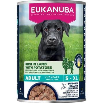 6x Eukanuba Life Care Dog Hondenvoer Nat Adult Lamb&Potat..., Verzenden, Hond
