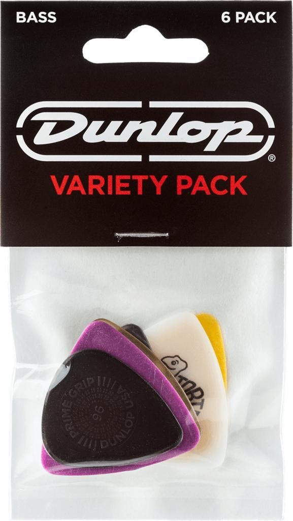 Jim Dunlop PVP120 Bass Variety Pack Plectrum 6-pack, Muziek en Instrumenten, Instrumenten | Toebehoren, Elektrische basgitaar