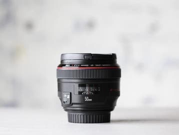 Canon EF 50mm f/1.2L USM - Als nieuw! - 1 jaar garantie!, Canon, Nieuw, Ophalen of Verzenden, Standaardlens