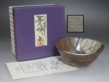 Kyoto Kiyomizu ware - by Fujihira Seibun - Theekom - Moeder, Antiek en Kunst