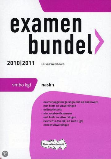 Examenbundel nask1 vmbo-KGT 2010/2011 9789006075953, Verzenden, Zo goed als nieuw, J.C. van Werkhoven