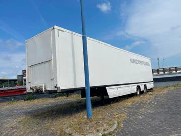KMA gesloten oplegger trailer aanhanger KMO-2TD, Nieuw