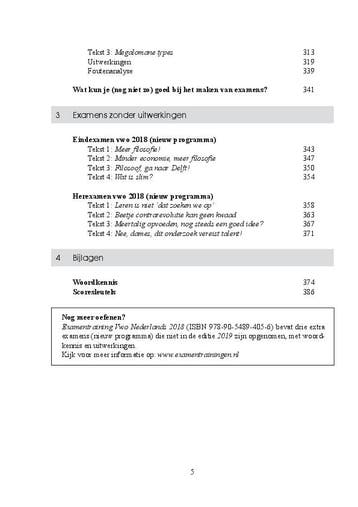 Examentraining vwo nederlands 2019 9789054894148, Boeken, Zo goed als nieuw