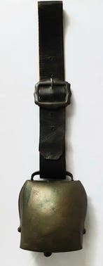 Decoratieve bel - Zwitserland - Grote Oude Koebel 57 cm., Antiek en Kunst