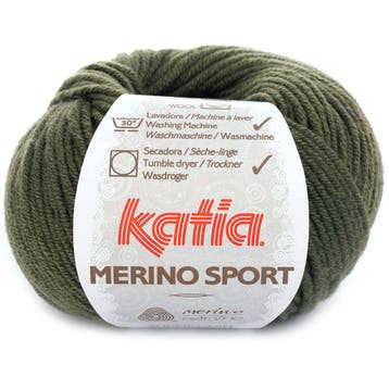 Katia Concept Merino Sport - 53 kaki - Wol Garen, Ophalen of Verzenden, Nieuw