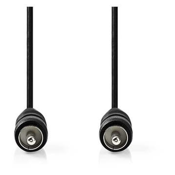 Digitaal Coaxiaal (SPDIF) kabel | Nedis | 2 meter (Zwart), Verzenden, Nieuw