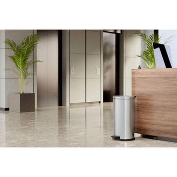 Hailo Solid L pedaalemmer 18l - RVS, Verzenden, Nieuw