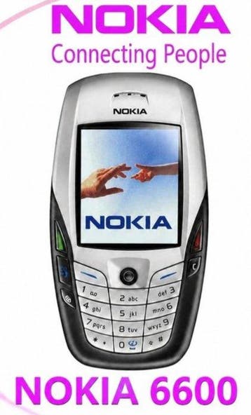 NOKIA 6600 Classic 2000s - Mobiele telefoon, Nieuw