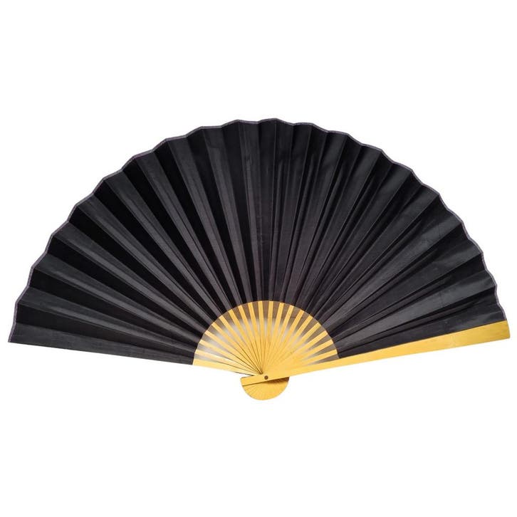 Beauty &amp; Care Chinese Waaier zwart 100 cm 1 st..  new, Sport en Fitness, Gezondheidsproducten en Wellness, Overige typen, Nieuw