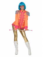 Neon Beatles jas dames oranje, Ophalen of Verzenden, Nieuw