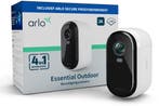 Arlo Essential 2K draadloze beveiligingscamera voor buiten, Verzenden, Nieuw