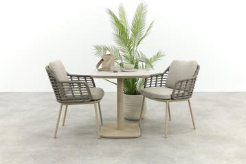 Taste Puglia/Emma bistroset (3-dlg) - Latte, Verzenden, Nieuw, Overige materialen, Tuinset