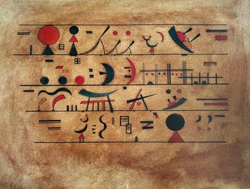 Wassily Kandinsky (1866-1944) - Lignes de signes