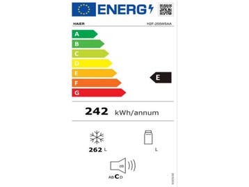 Haier H2F-255WSAA - Vriezer - 368 liter - Energielabel E, Verzenden, Zo goed als nieuw