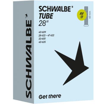 Schwalbe Binnenband 28 inch - 40 mm autoventiel - Geschik..., Ophalen of Verzenden, Nieuw, Band