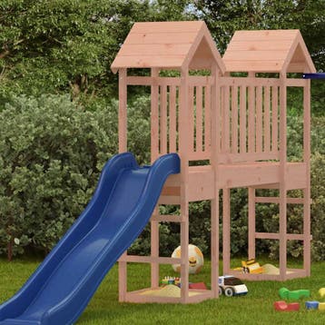 vidaXL Speeltoren 53x46,5x194 cm massief douglashout, Kinderen en Baby's, Verzenden, Nieuw