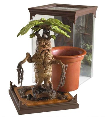 Harry Potter Magical Creatures Statue Mandrake 13 cm, Ophalen of Verzenden, Nieuw