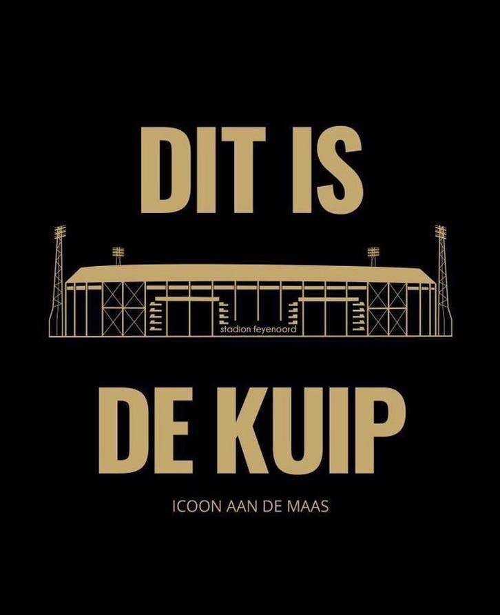 Dit is de Kuip 9789492881403 Berne van Leeuwen, Boeken, Kunst en Cultuur | Fotografie en Design, Zo goed als nieuw, Verzenden