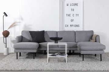Chaise-Longue  Simon  Donkergrijs  Jörn, Huis en Inrichting, Verzenden, Nieuw