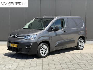 Citroën Berlingo 1.2 131PK BENZINE EAT8 Automaat Carplay, Automaat, Stof, Gebruikt, Zwart